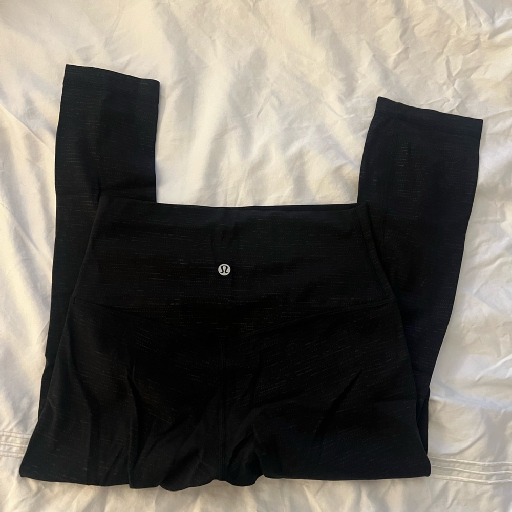 Lululemon Align 21 Inch Black Patterned - image 2